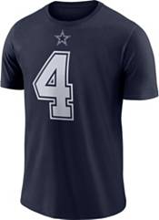 Dallas Cowboys Youth Dak Prescott #4 Logo Navy T-Shirt product image