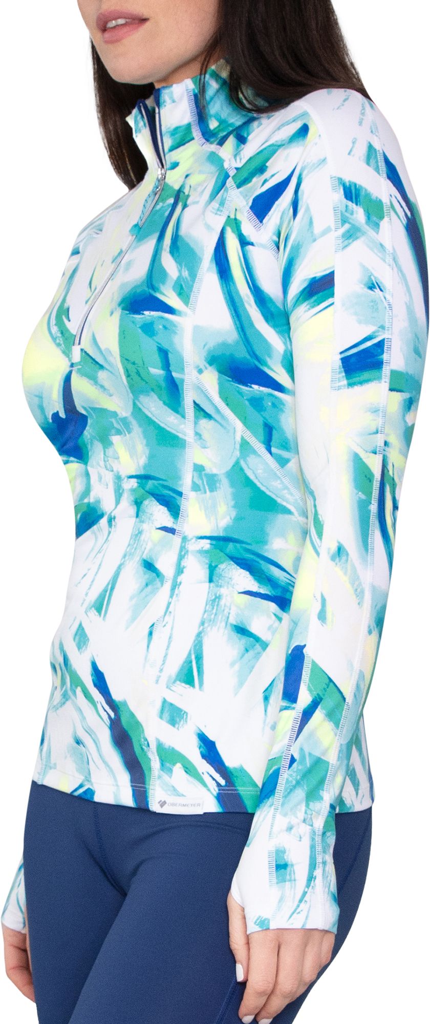 Colosseum Women's Boston College Eagles Maroon Stingray 1/4 Zip Jacket product image