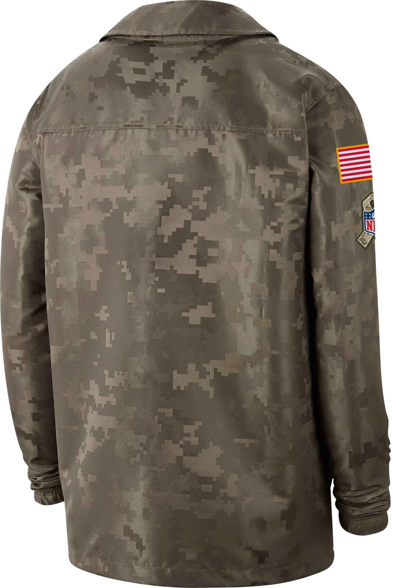 dallas cowboys olive salute to service hoodie