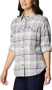 Columbia Women's Pine Street Stretch Flannel Shirt product image