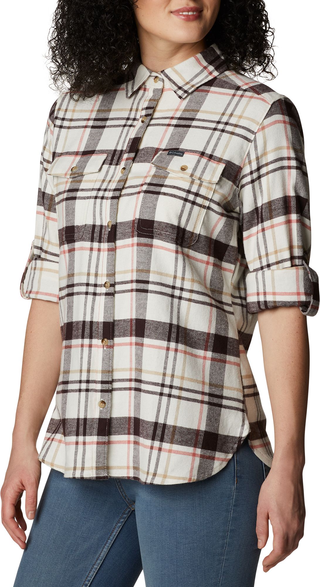 Columbia Women's Pine Street Stretch Flannel Shirt product image