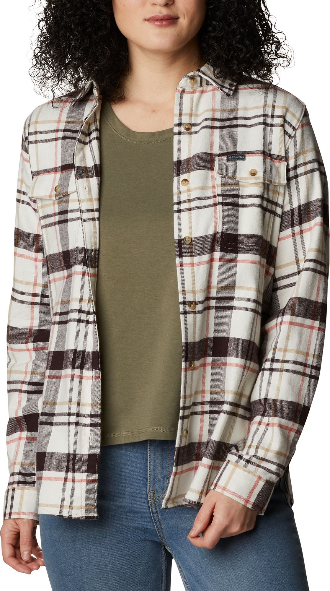 Columbia Women's Pine Street Stretch Flannel Shirt product image