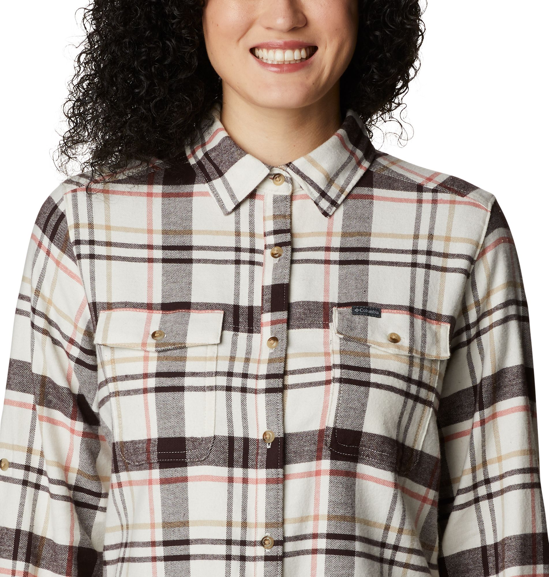 Columbia Women's Pine Street Stretch Flannel Shirt product image