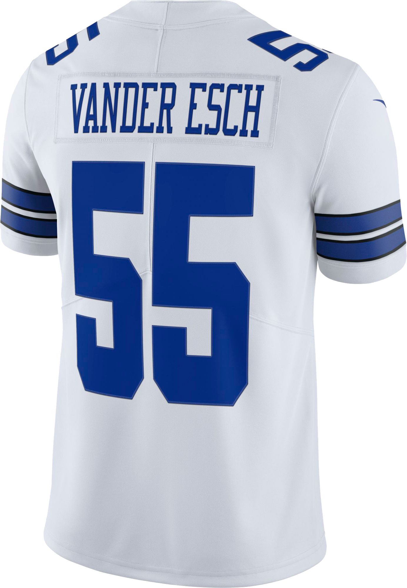 Nike Men's Dallas Cowboys Leighton Vander Esch #55 Vapor Limited White Jersey product image
