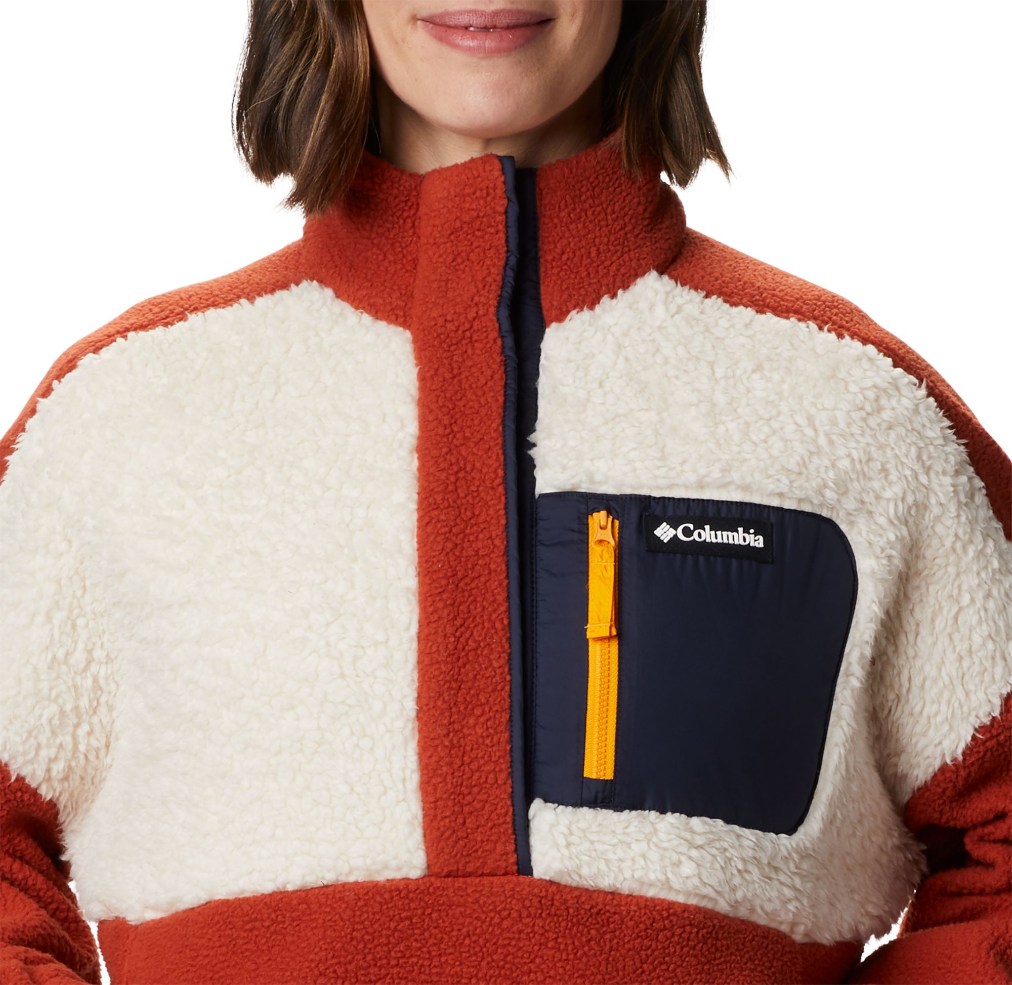 columbia sherpa pullover