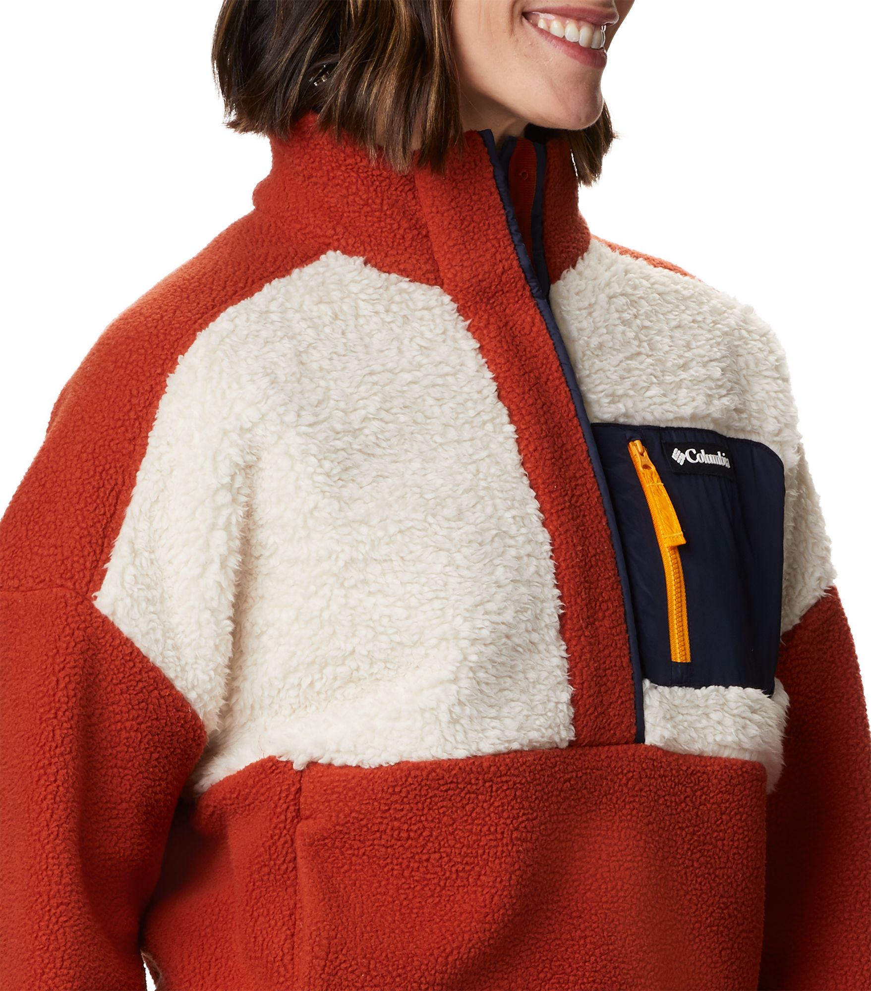 columbia sherpa pullover