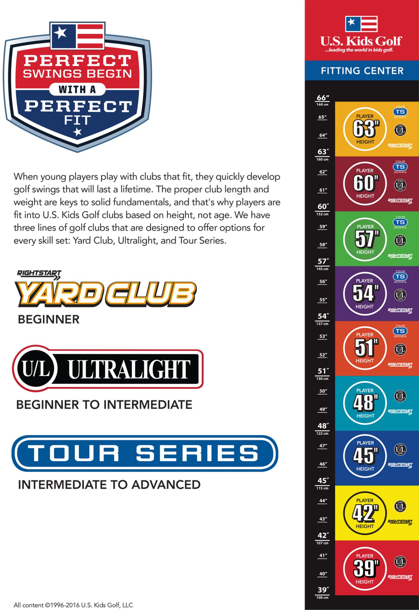 U.S. Kids Golf Yard Club (Height 51”) product image