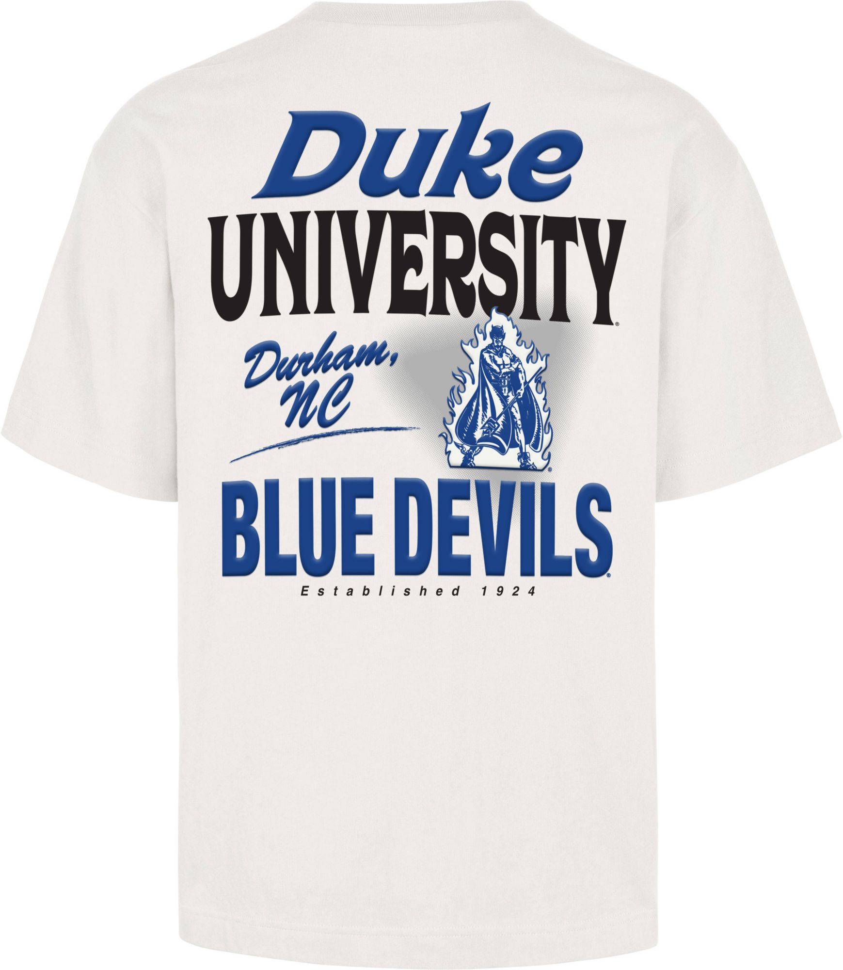 '47 Men's Duke Blue Devils Sandstone All Fire Foundation T-Shirt product image