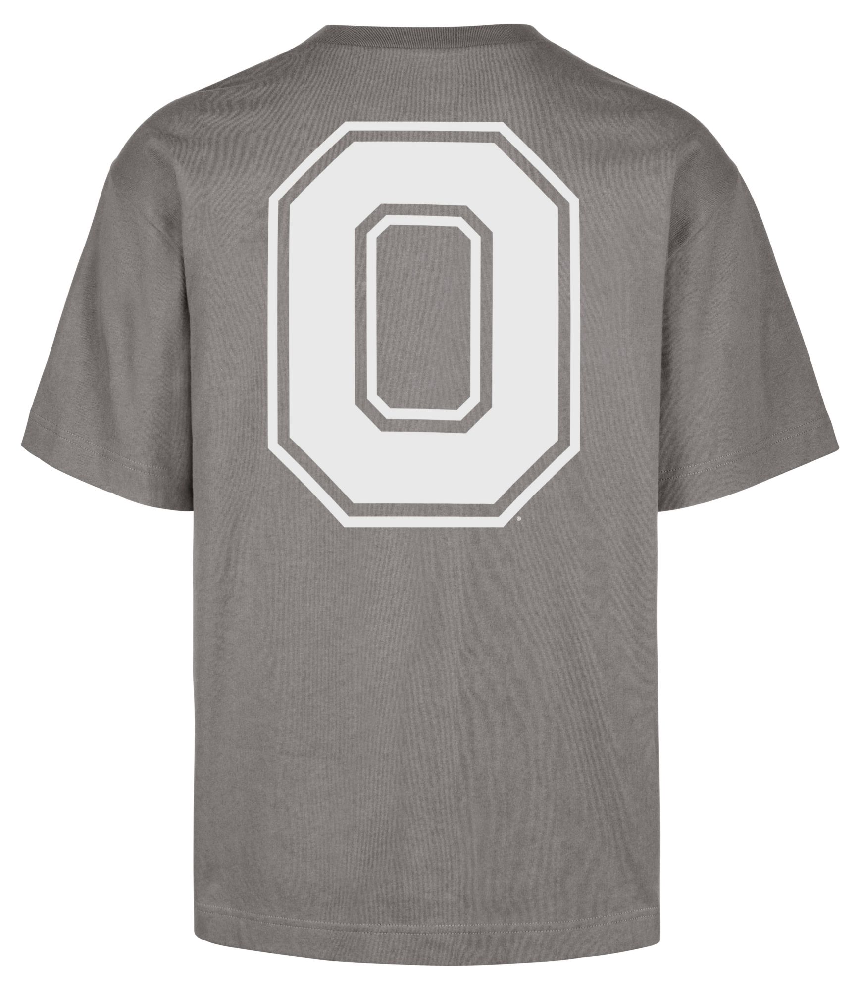 '47 Men's Ohio State Buckeyes Wolf Grey Lateral Foundation Short Sleeve T-Shirt product image