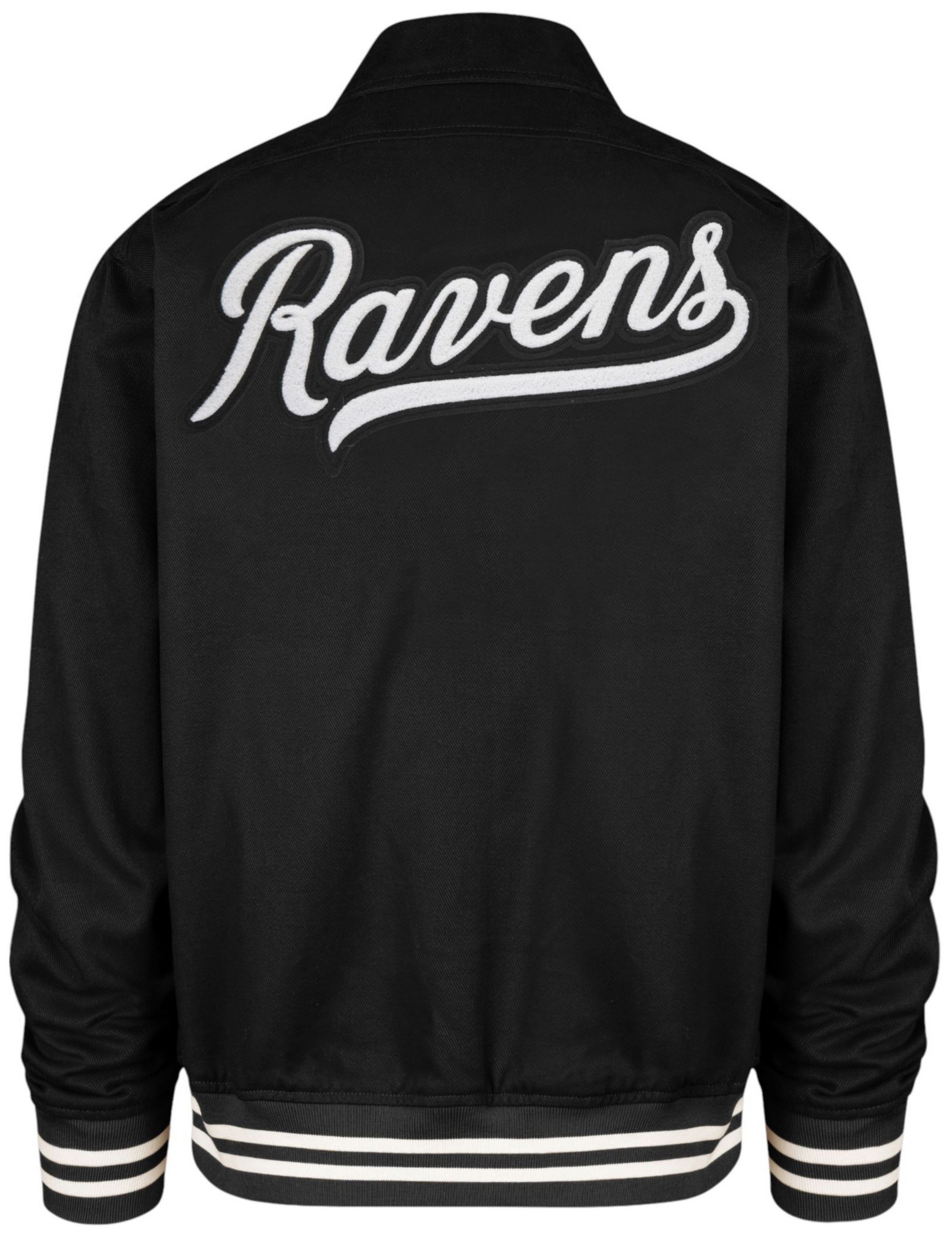'47 Men's Baltimore Ravens Black Homestead Full-Zip Jacket product image