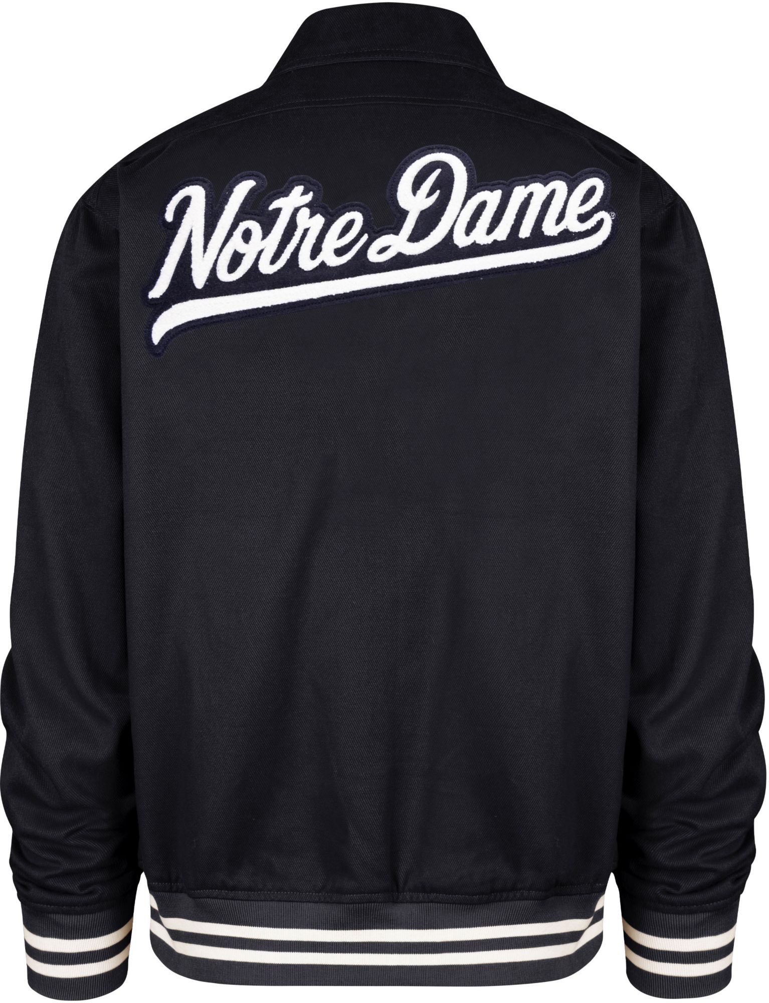 '47 Men's Notre Dame Fighting Irish Navy Haddey Full-Zip Jacket product image