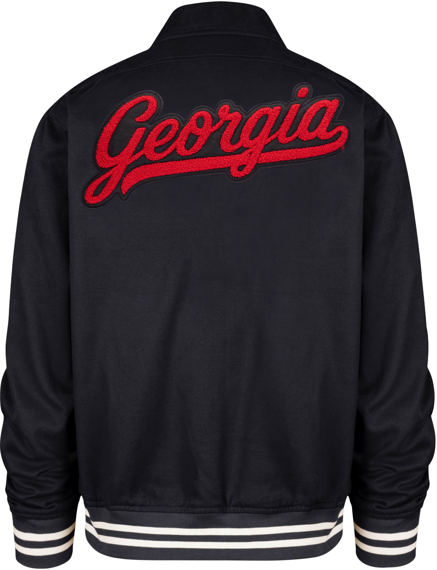 47 Men's Georgia Bulldogs Black Haddey Full-Zip Jacket product image