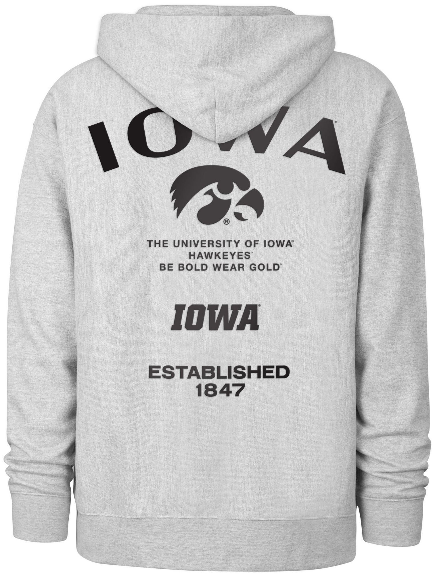 '47 Men's Iowa Hawkeyes 2 Hit Foundation Hoodie product image