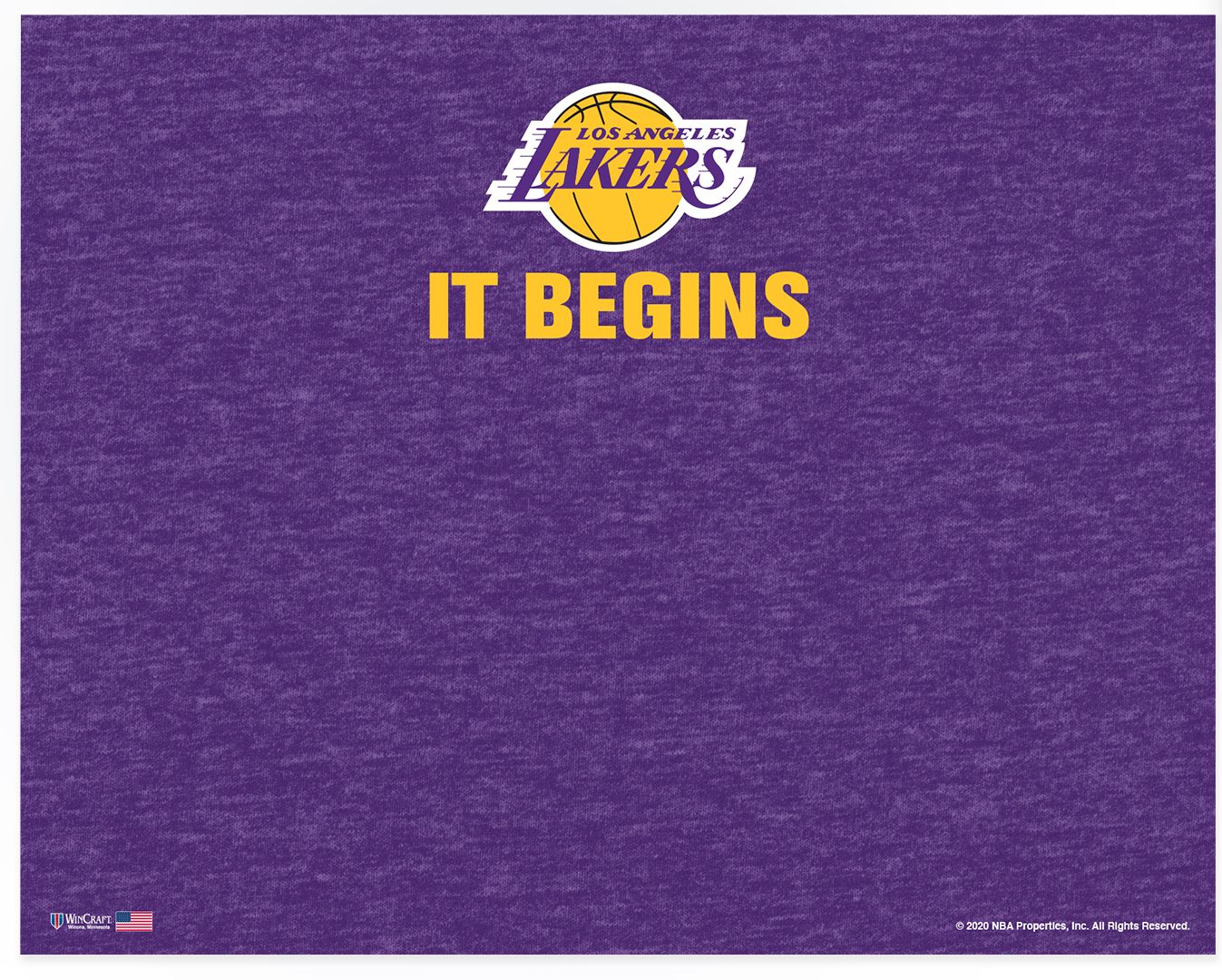 Wincraft Adult Los Angeles Lakers Split Neck Gaiter product image