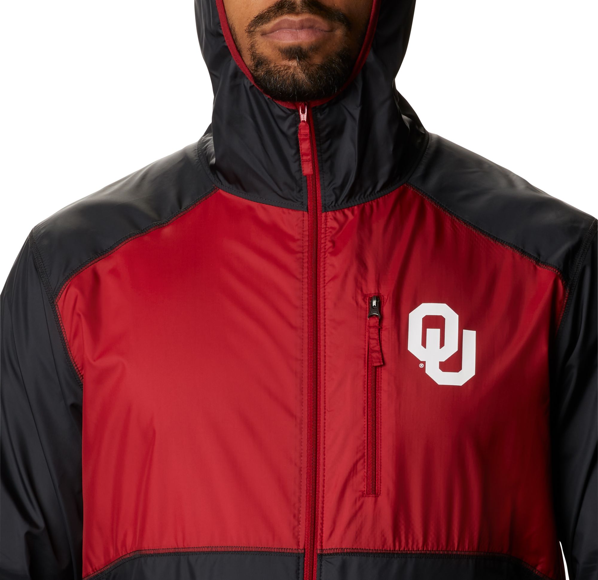 Columbia Men's Oklahoma Sooners Black CLG Flash Forward&trade; Jacket product image