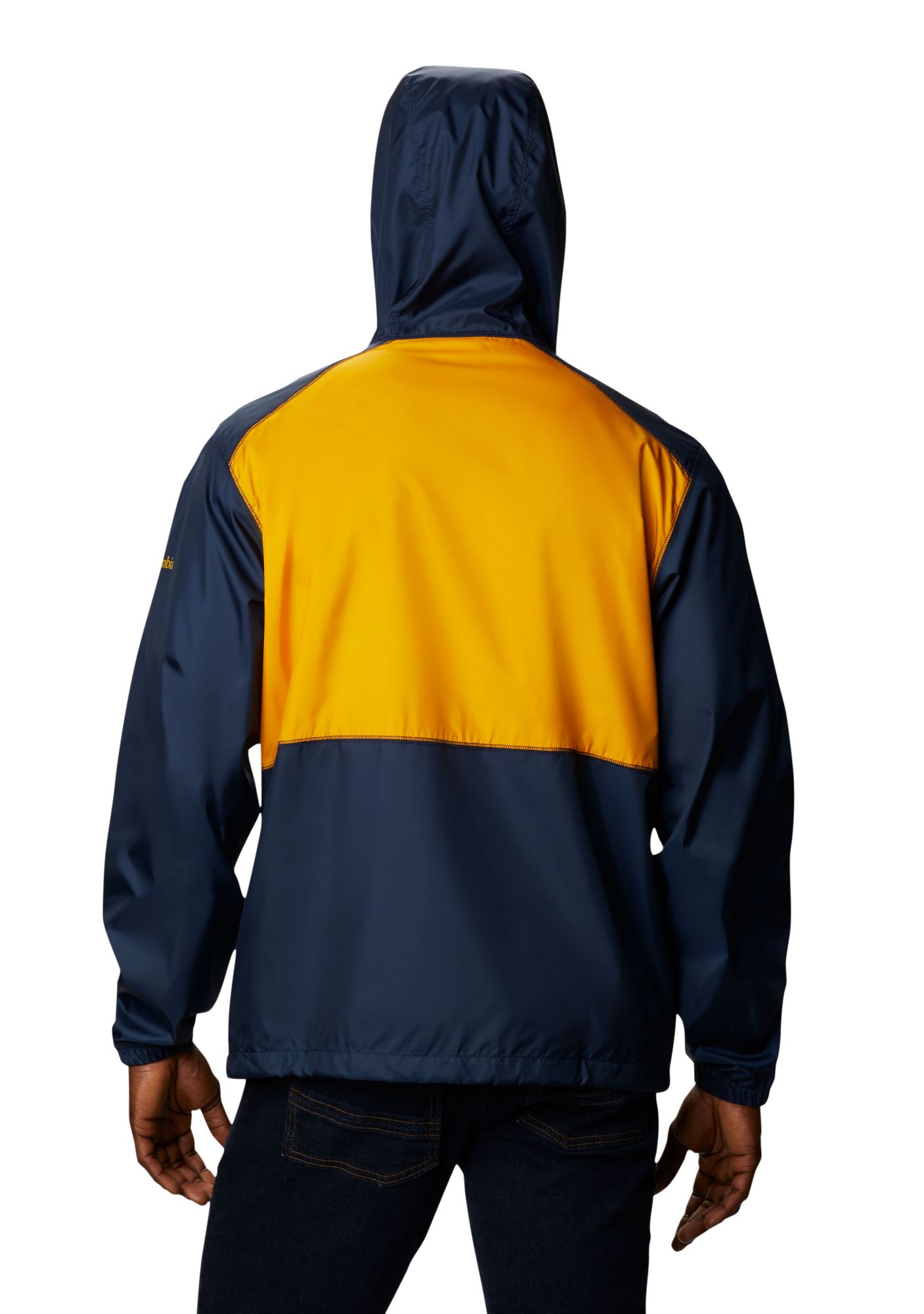 Columbia Men's West Virginia Mountaineers Blue Flash Forward Full-Zip Jacket product image