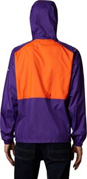 Columbia Men's Clemson Tigers Purple Flash Forward Full-Zip Jacket product image
