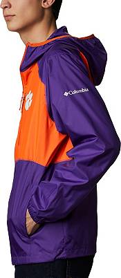Columbia Men's Clemson Tigers Purple Flash Forward Full-Zip Jacket product image