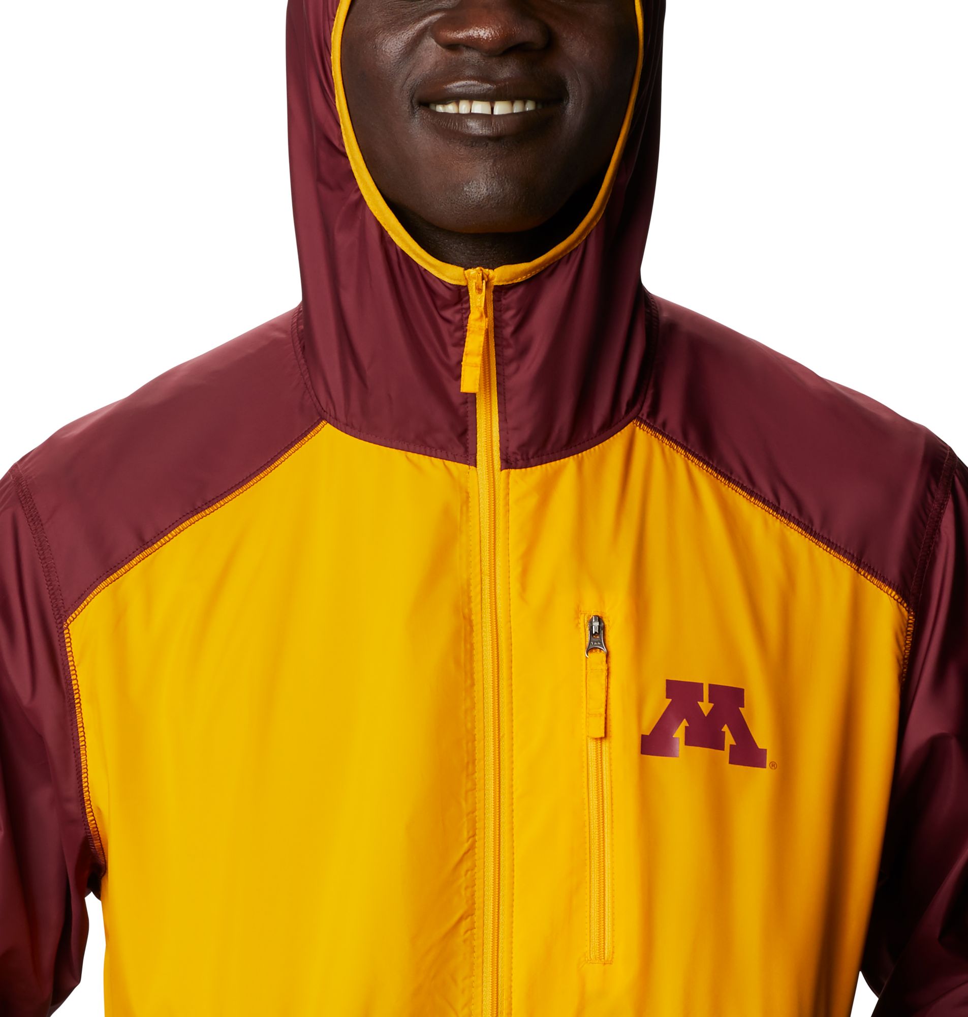 Columbia Men's Minnesota Golden Gophers Maroon Flash Forward Full-Zip Jacket product image