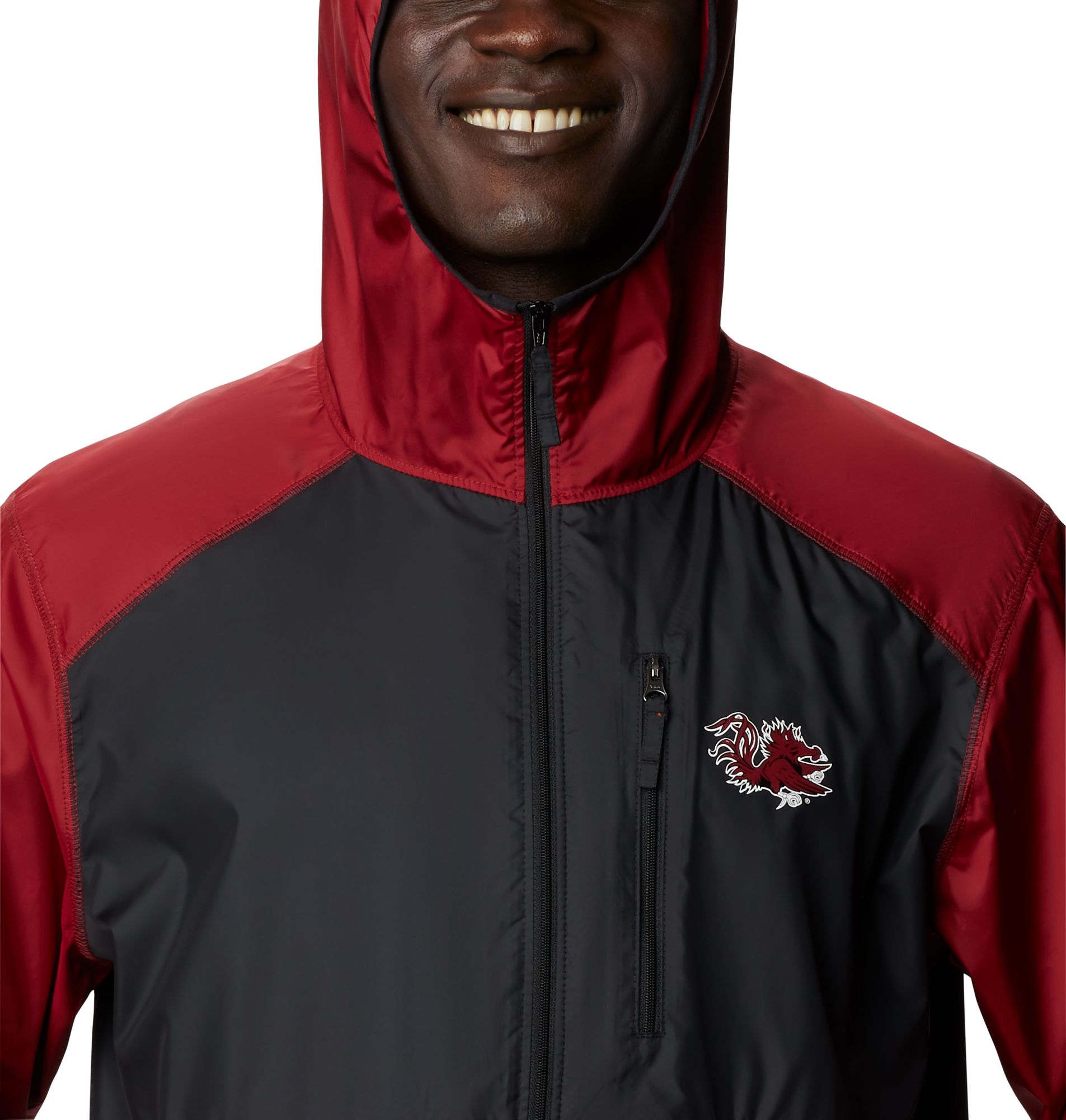 Columbia Men's South Carolina Gamecocks Red Flash Forward Full-Zip Jacket product image