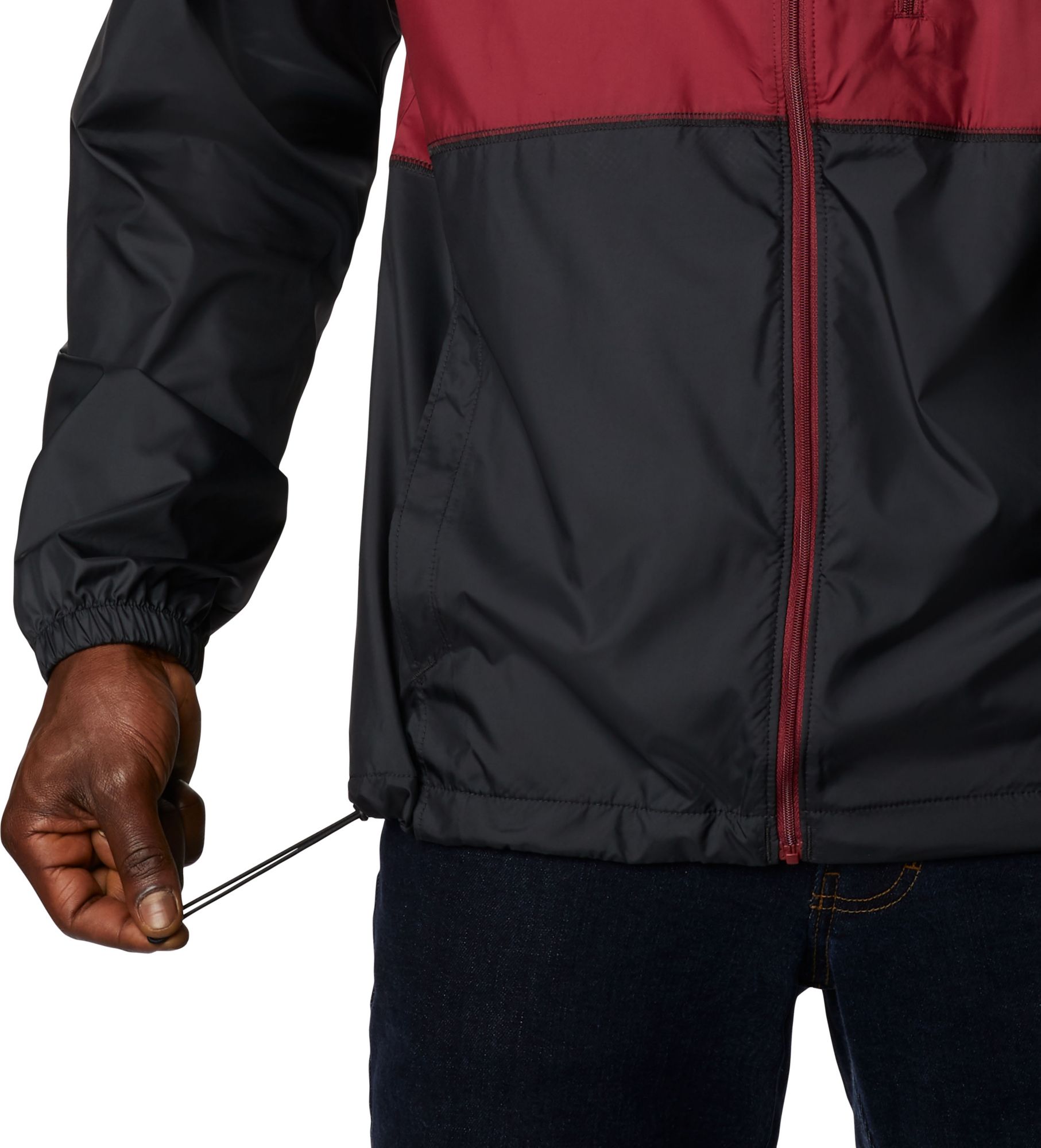 Columbia Men's Florida State Seminoles Black Flash Forward Full-Zip Jacket product image