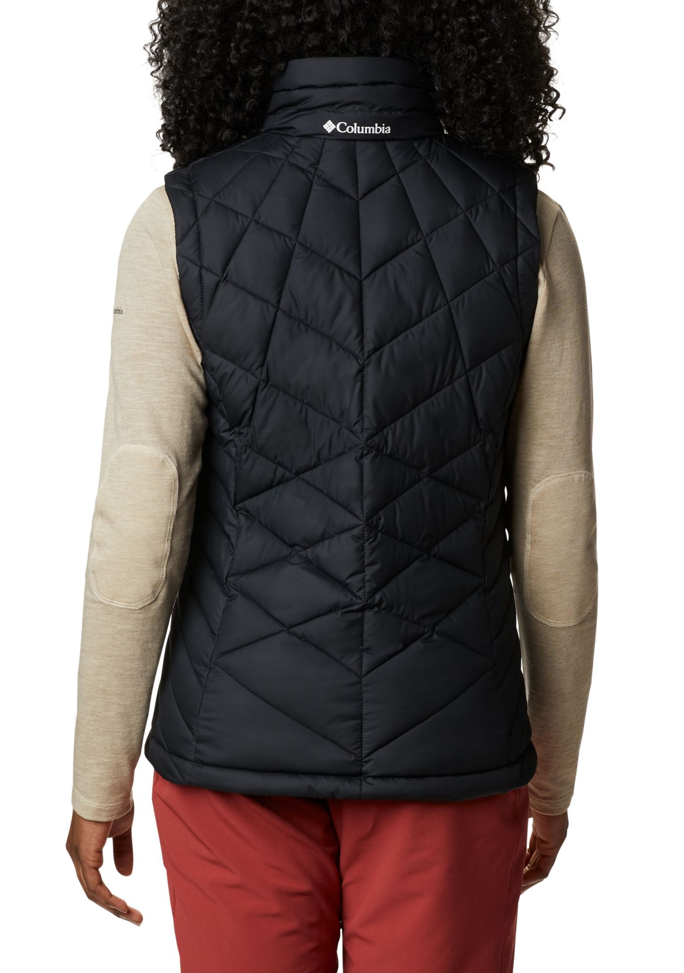 Columbia Women's Ohio State Buckeyes Heavenly Full-Zip BlackVest product image