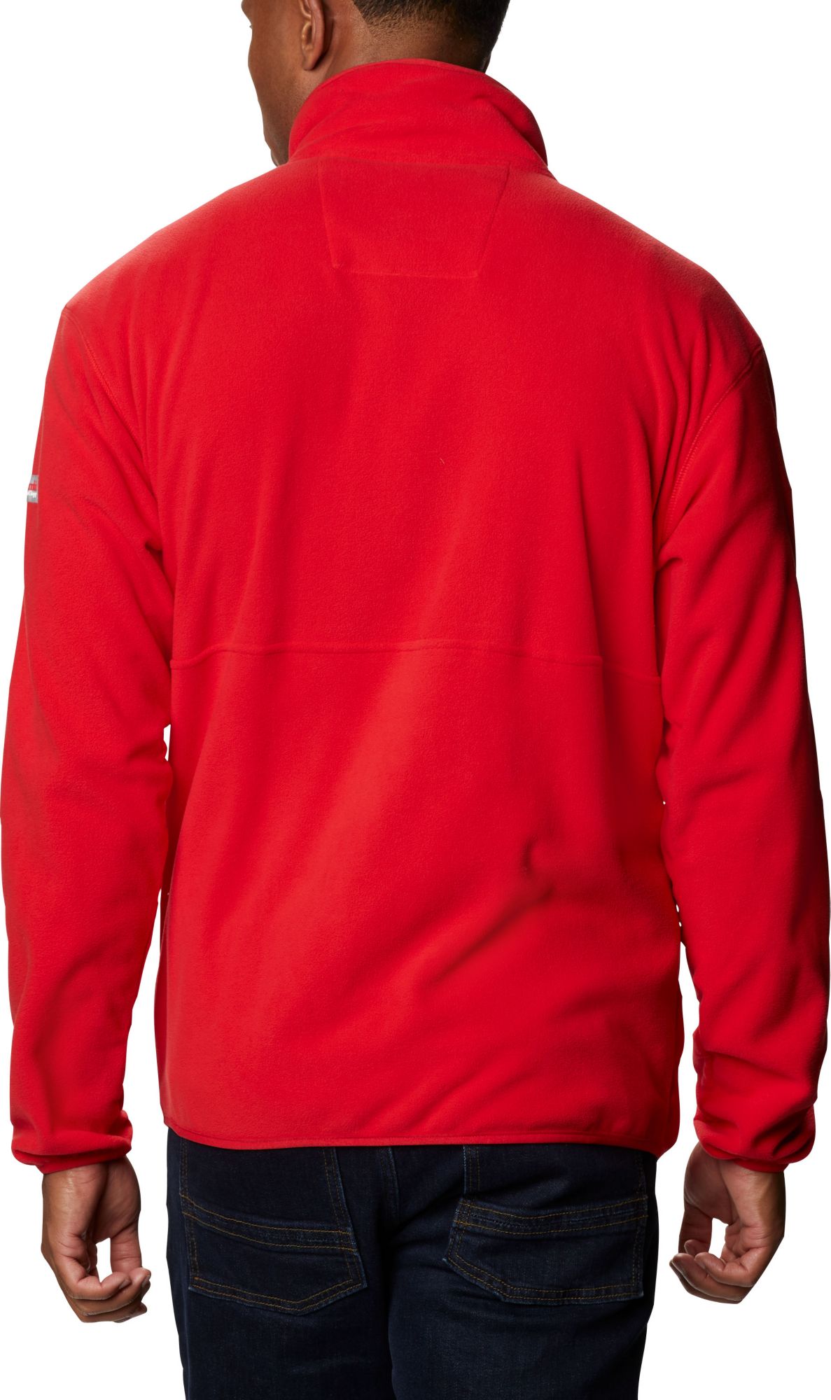 Columbia Men's Nebraska Cornhuskers Scarlet Back Bowl Full-Zip Fleece Jacket product image