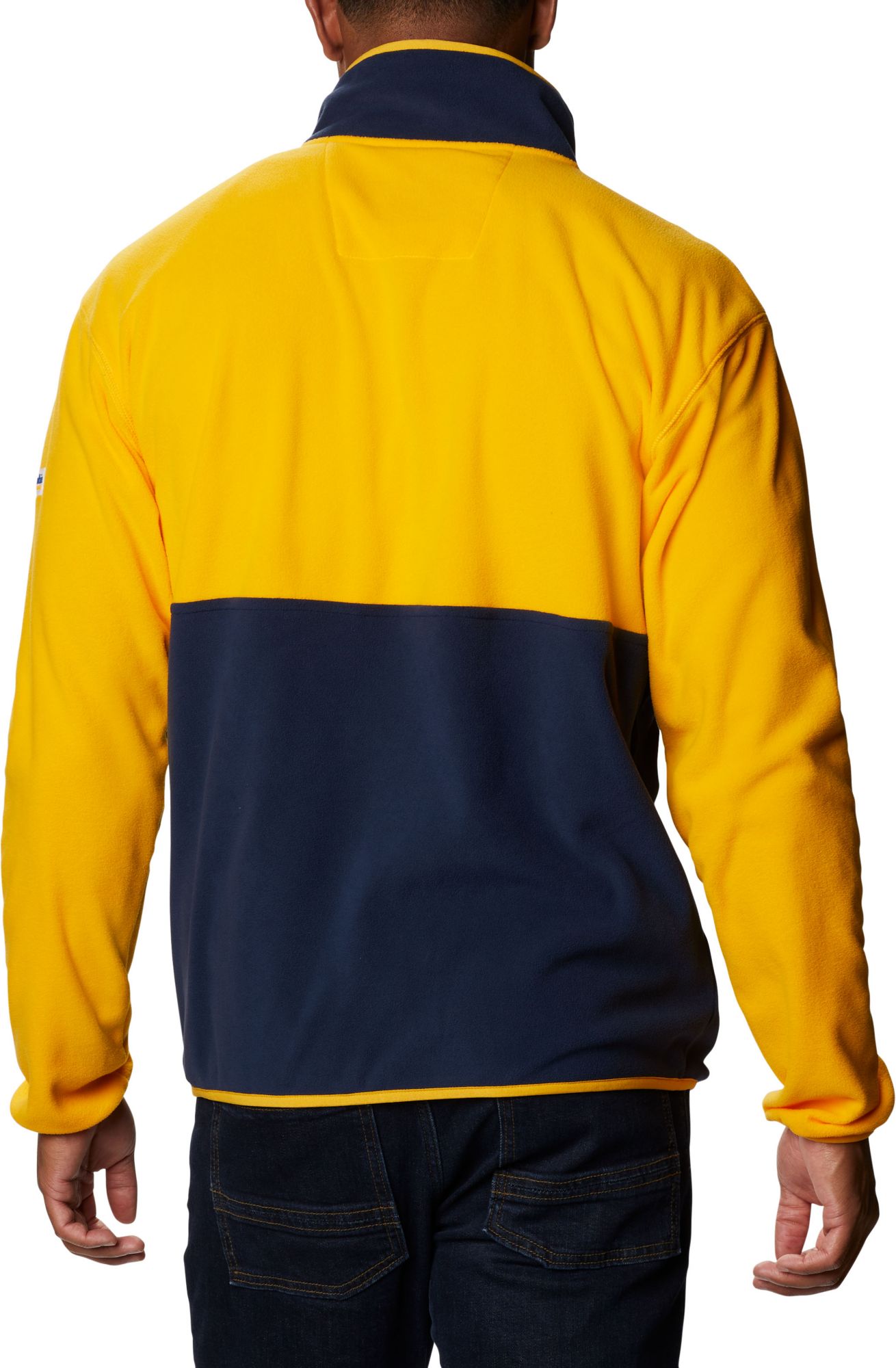 Columbia Men's West Virginia Mountaineers Gold Back Bowl Full-Zip Fleece Jacket product image
