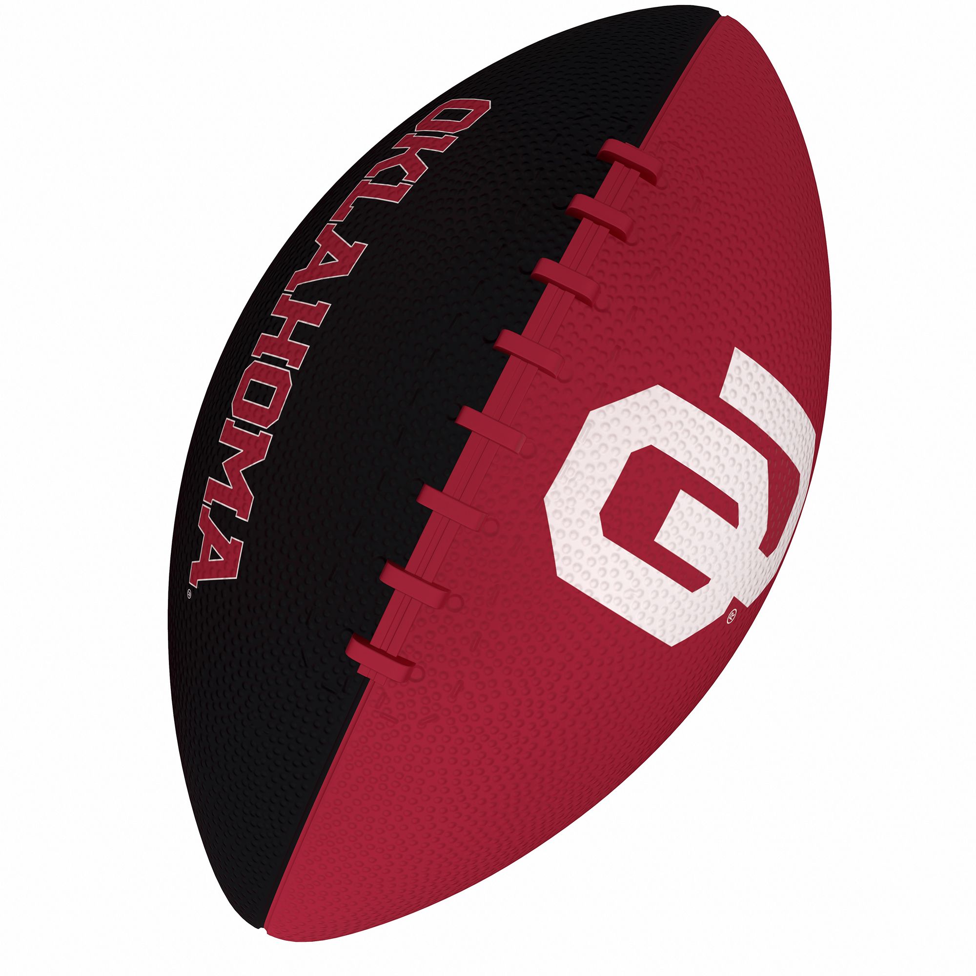 Logo Brands Oklahoma Sooners Rubber Junior Football product image