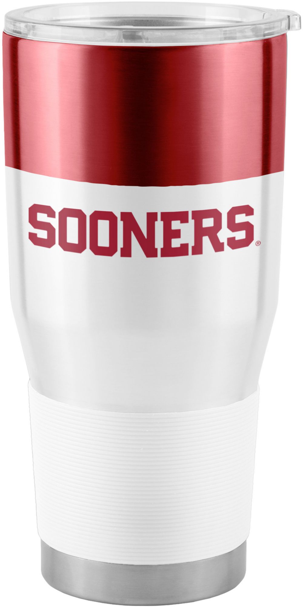 Logo Brands Oklahoma Sooners Color Block 30 oz. Tumbler product image