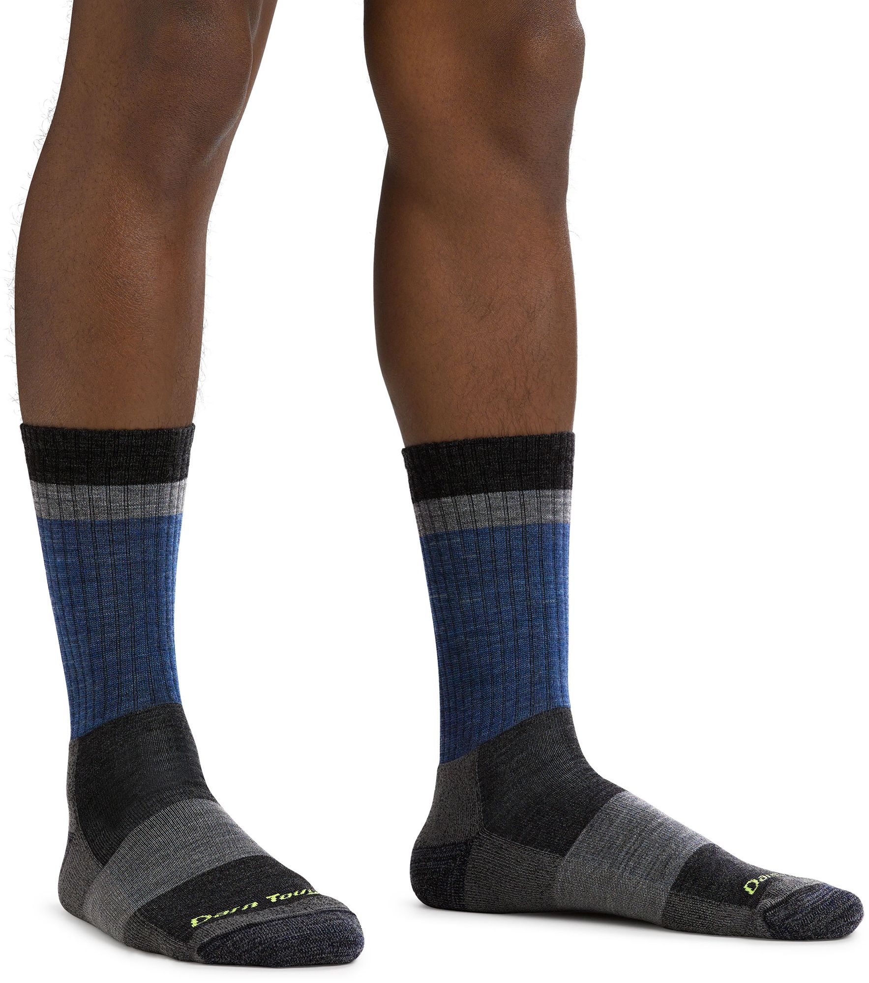 Darn Tough Men's Heady Stripe Micro Crew Lightweight Hiking Sock