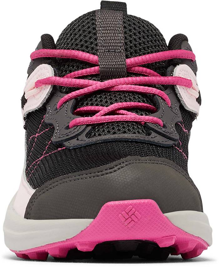 Columbia Kids' Trailstorm Hiking Shoes, Boy's, Black/Pink Ice