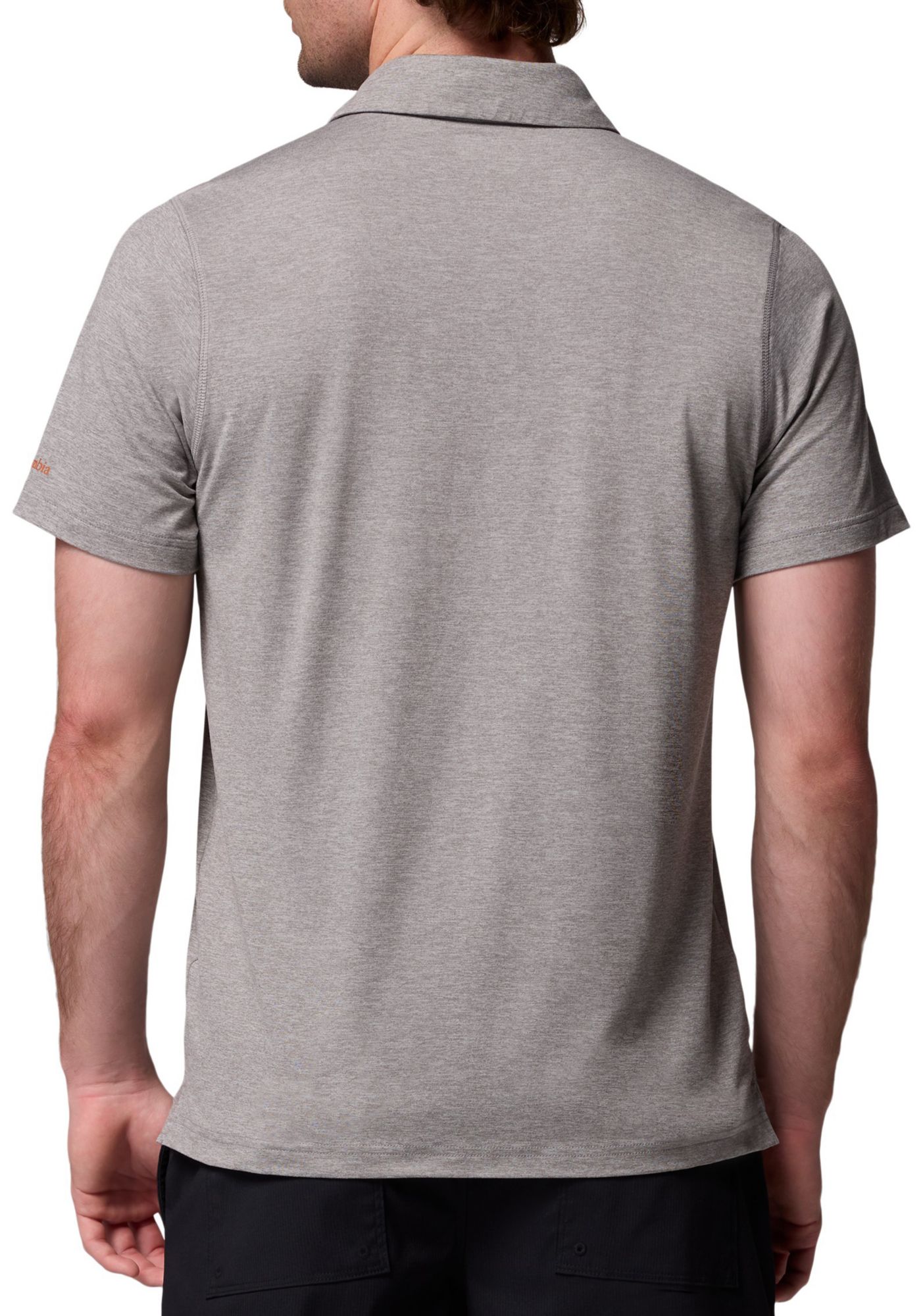 Columbia Men's Texas Longhorns Grey Tech Trail Polo product image