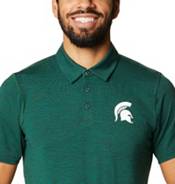 Columbia Men's Michigan State Spartans Green Tech Trail Polo product image