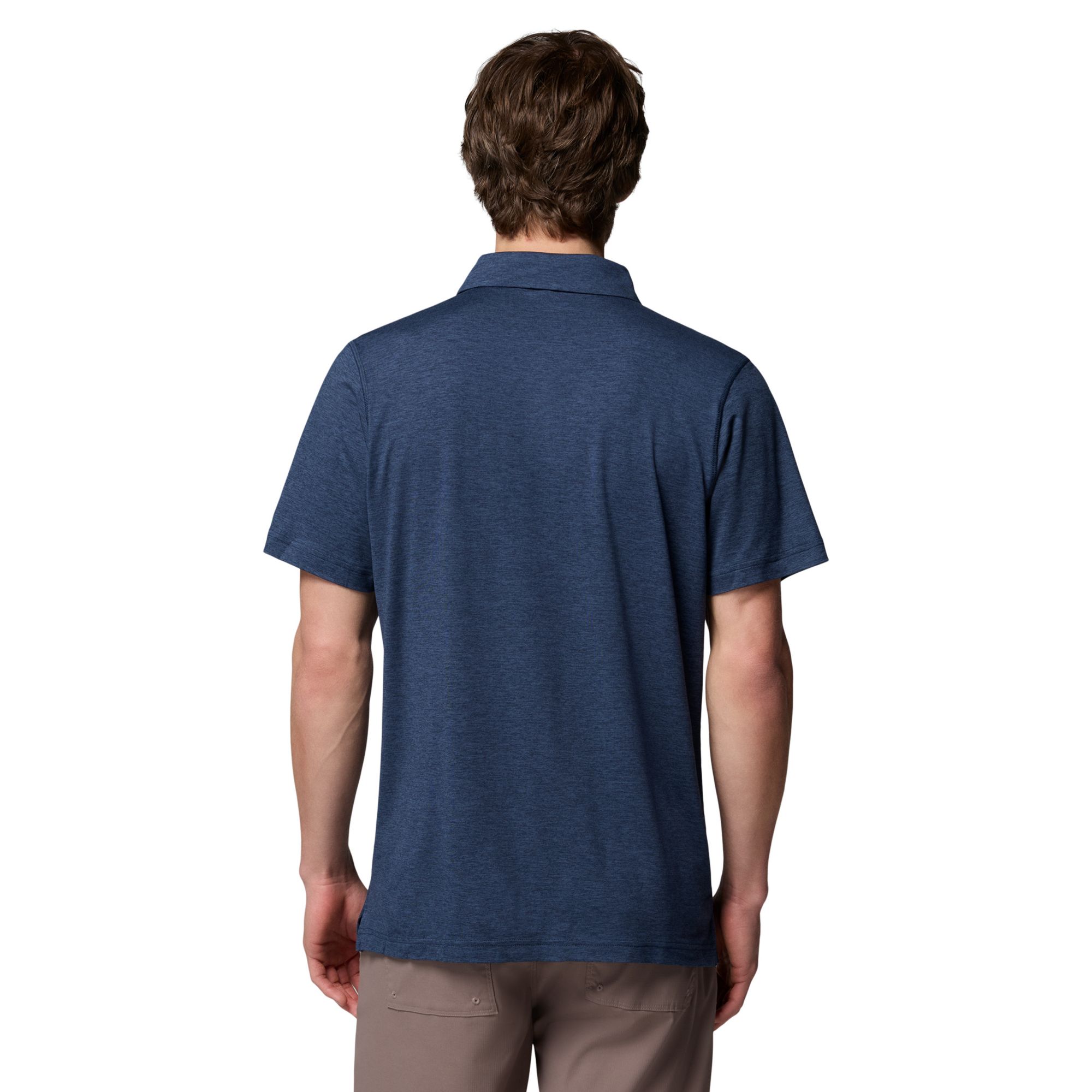 Columbia Men's Notre Dame Fighting Irish Navy Tech Trail Polo product image