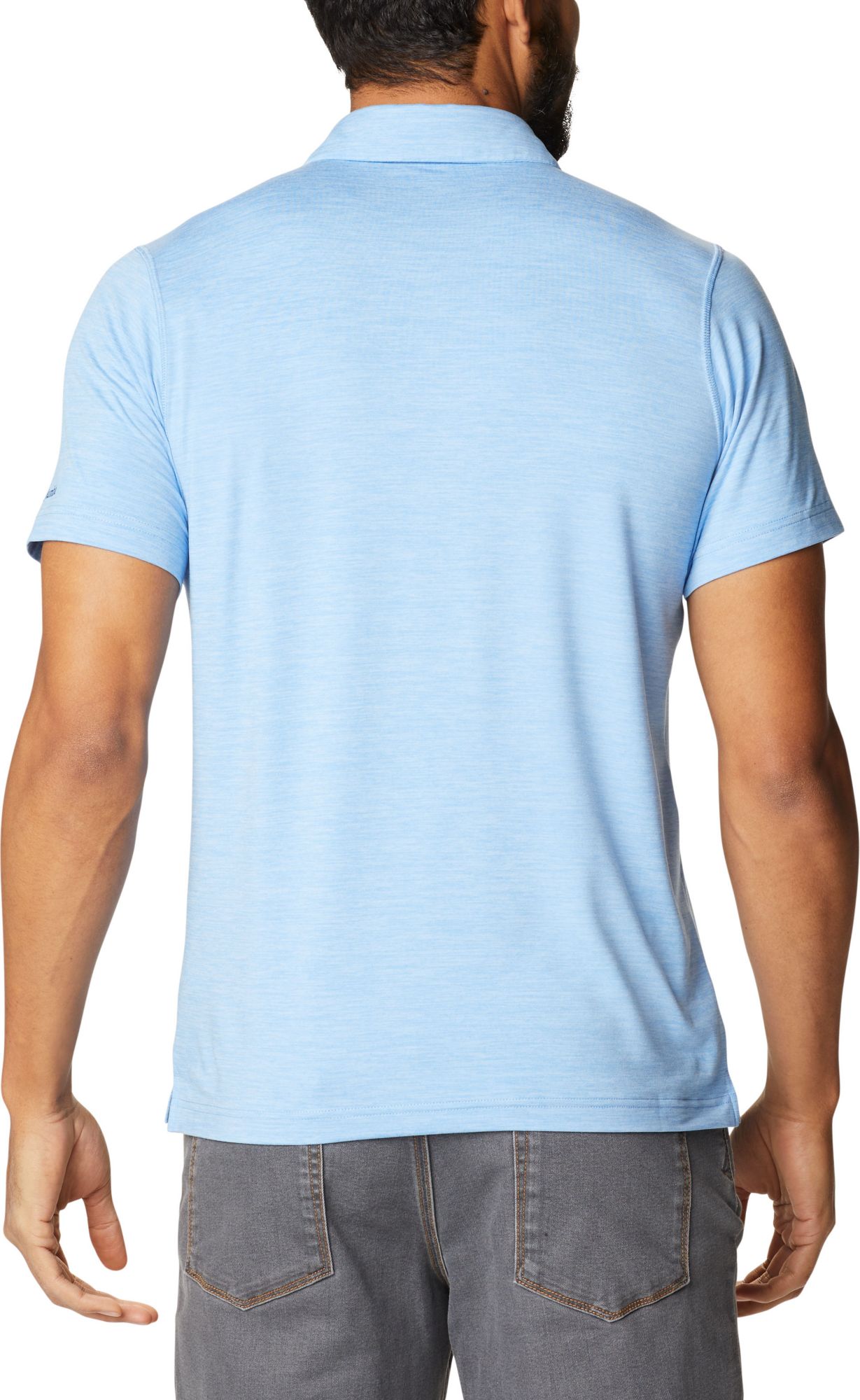 Columbia Men's North Carolina Tar Heels Carolina Blue Tech Trail Polo product image
