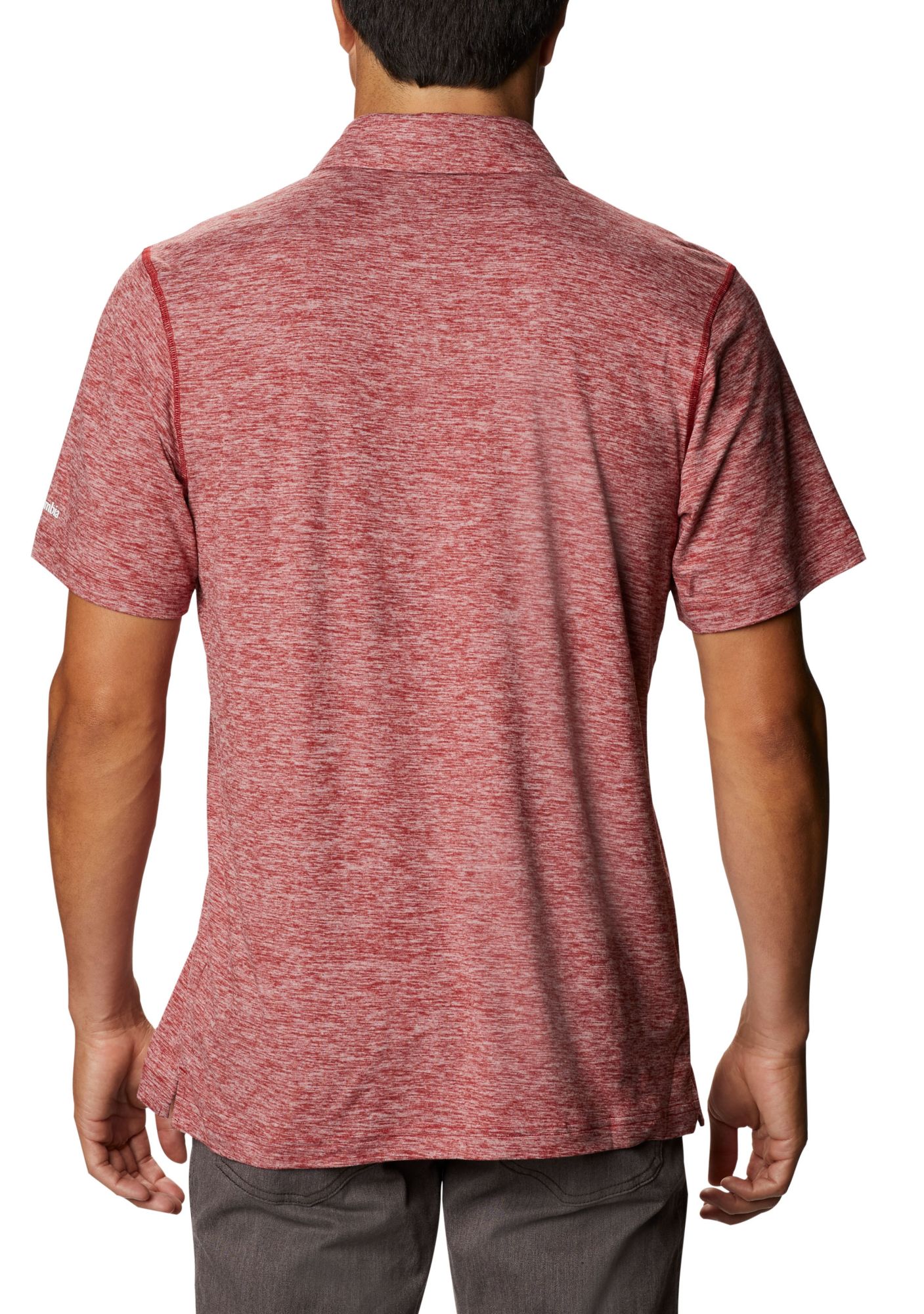 Columbia Men's Alabama Crimson Tide Crimson Tech Trail Polo product image