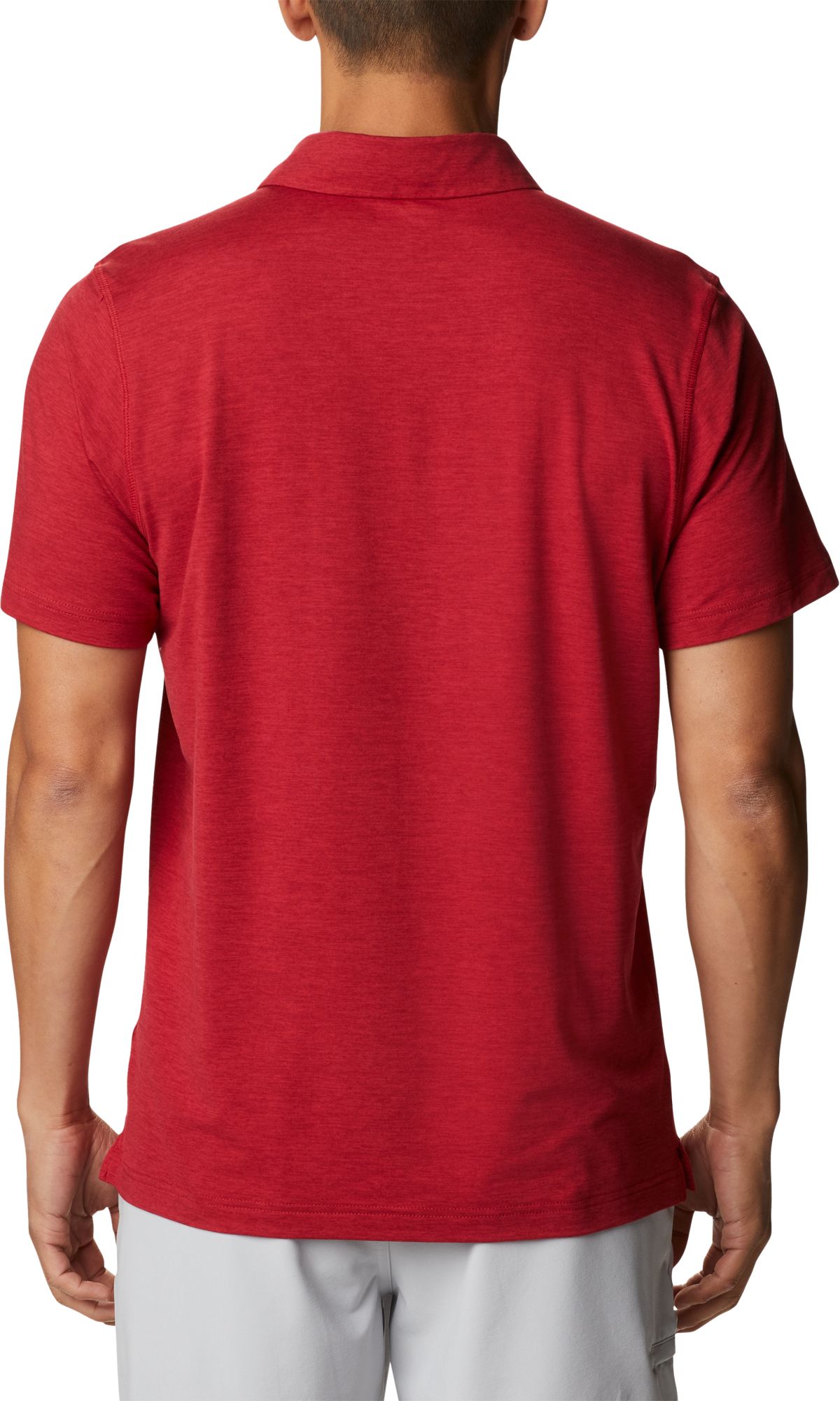 Columbia Men's Arkansas Razorbacks Cardinal Tech Trail Polo product image