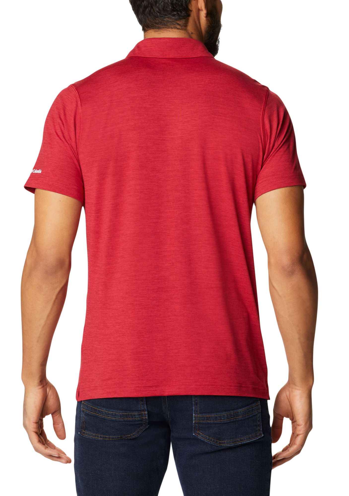 Columbia Men's Oklahoma Sooners Crimson Tech Trail Polo product image