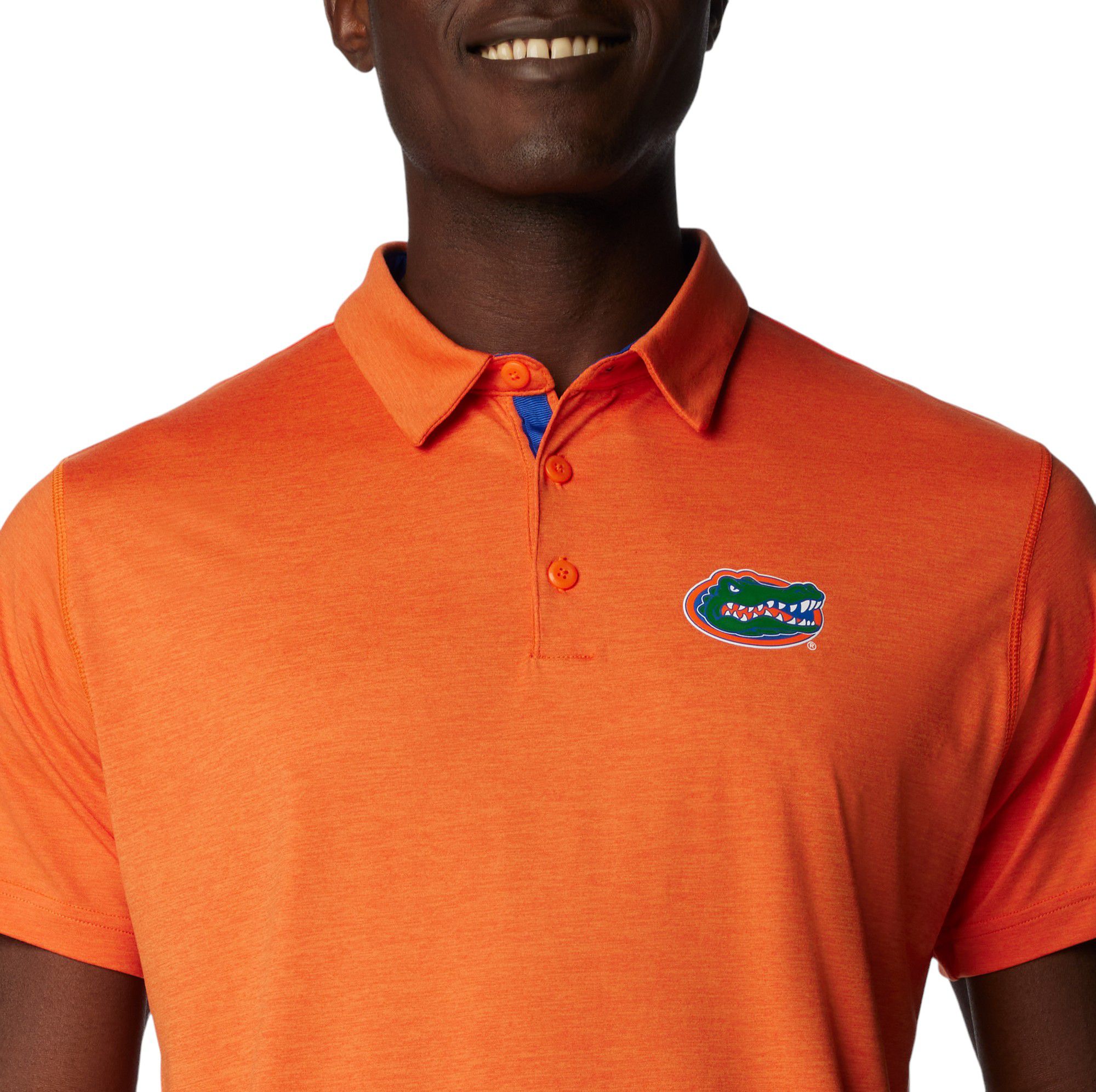 Columbia Men's Florida Gators Orange Tech Trail Performance Polo product image