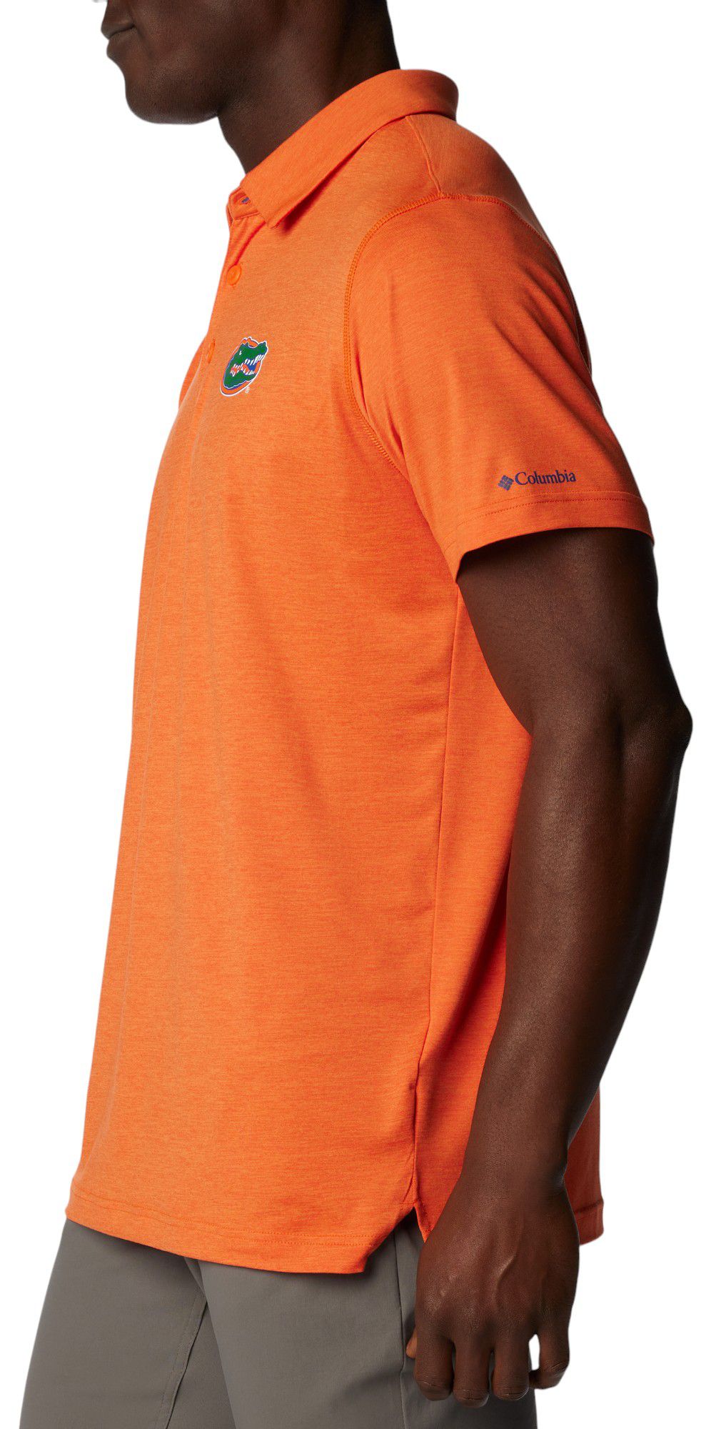 Columbia Men's Florida Gators Orange Tech Trail Performance Polo product image