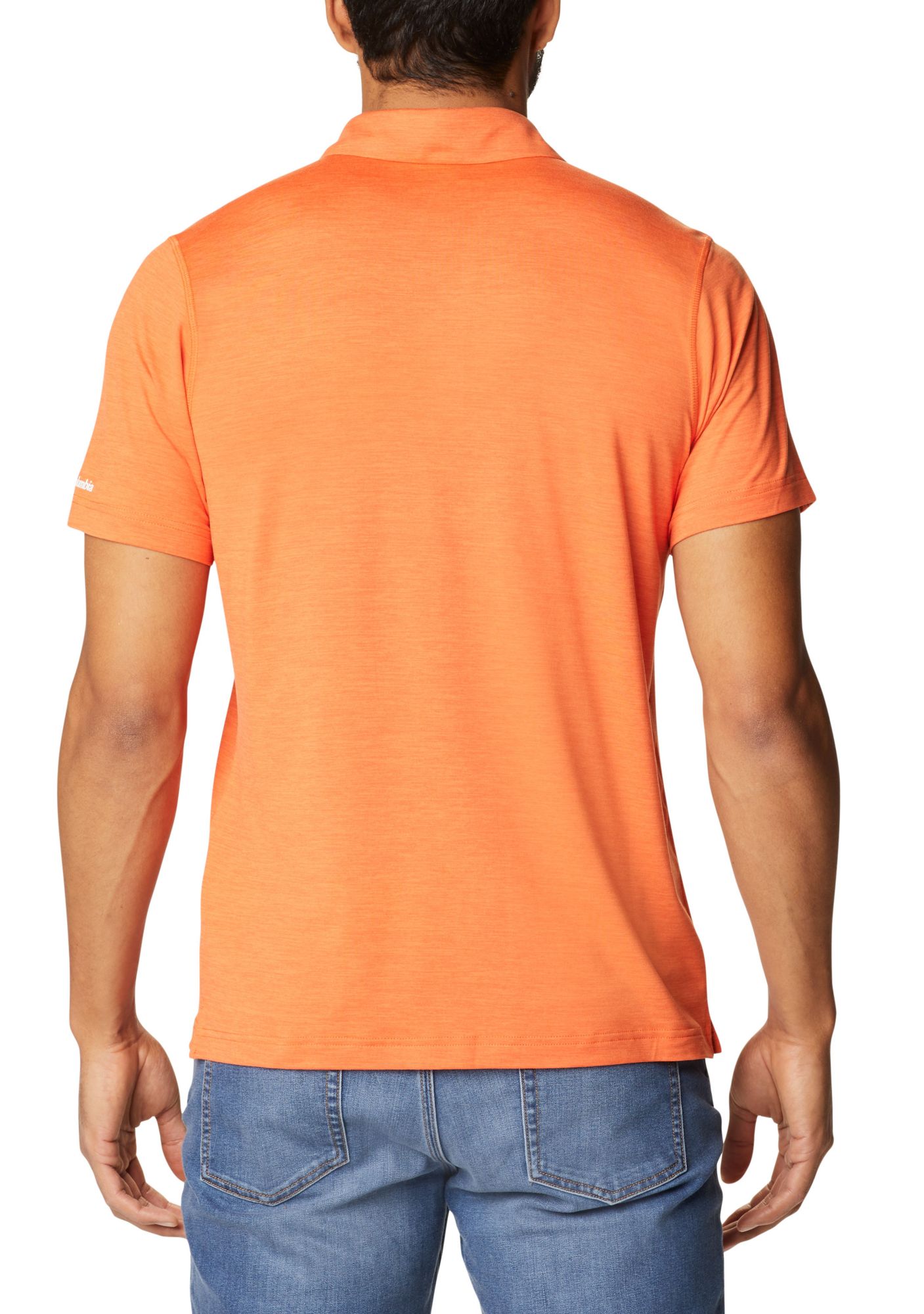 Columbia Men's Clemson Tigers Orange Tech Trail Polo product image