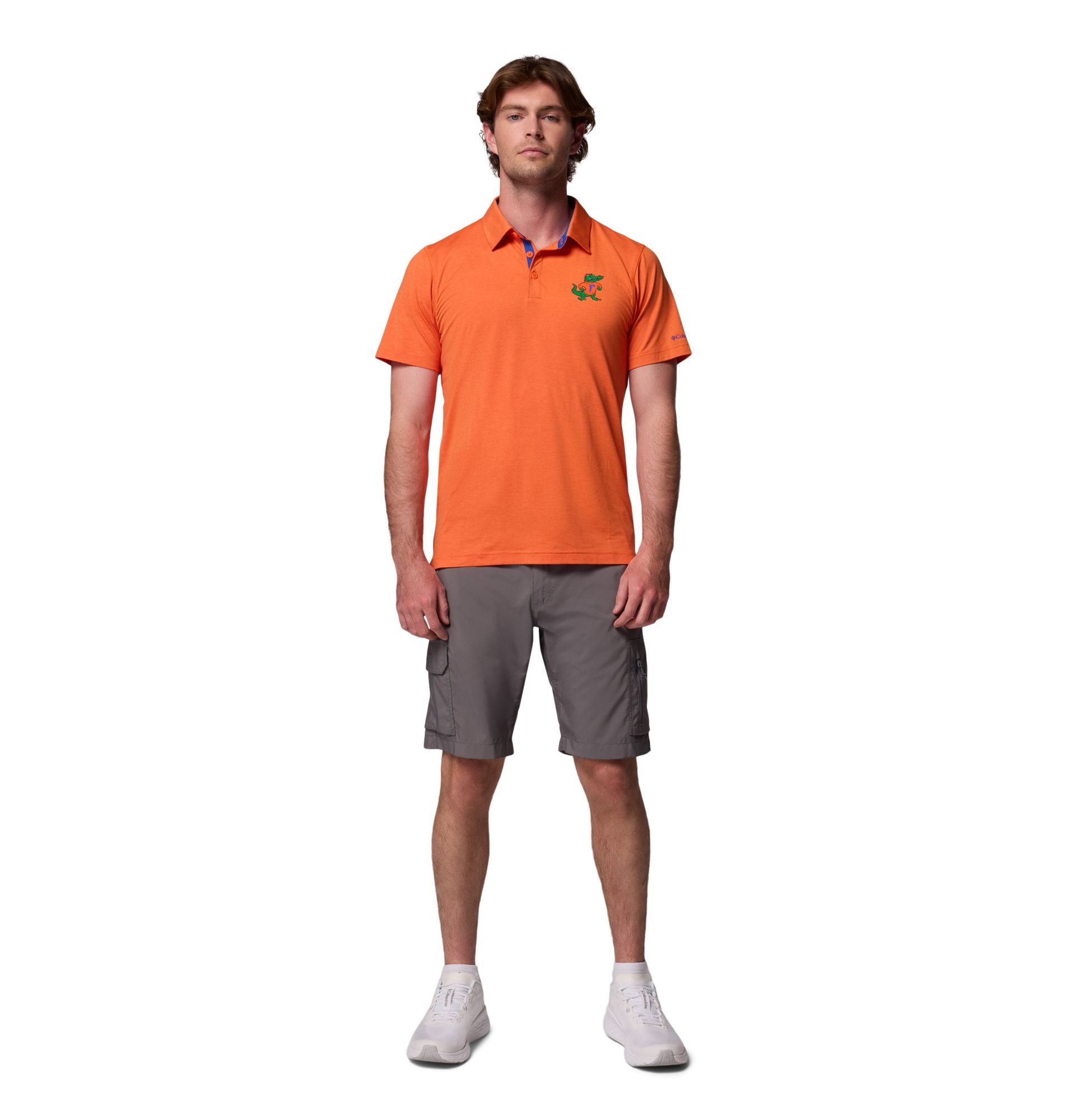 Columbia Men's Florida Gators Orange Tech Trail Polo product image