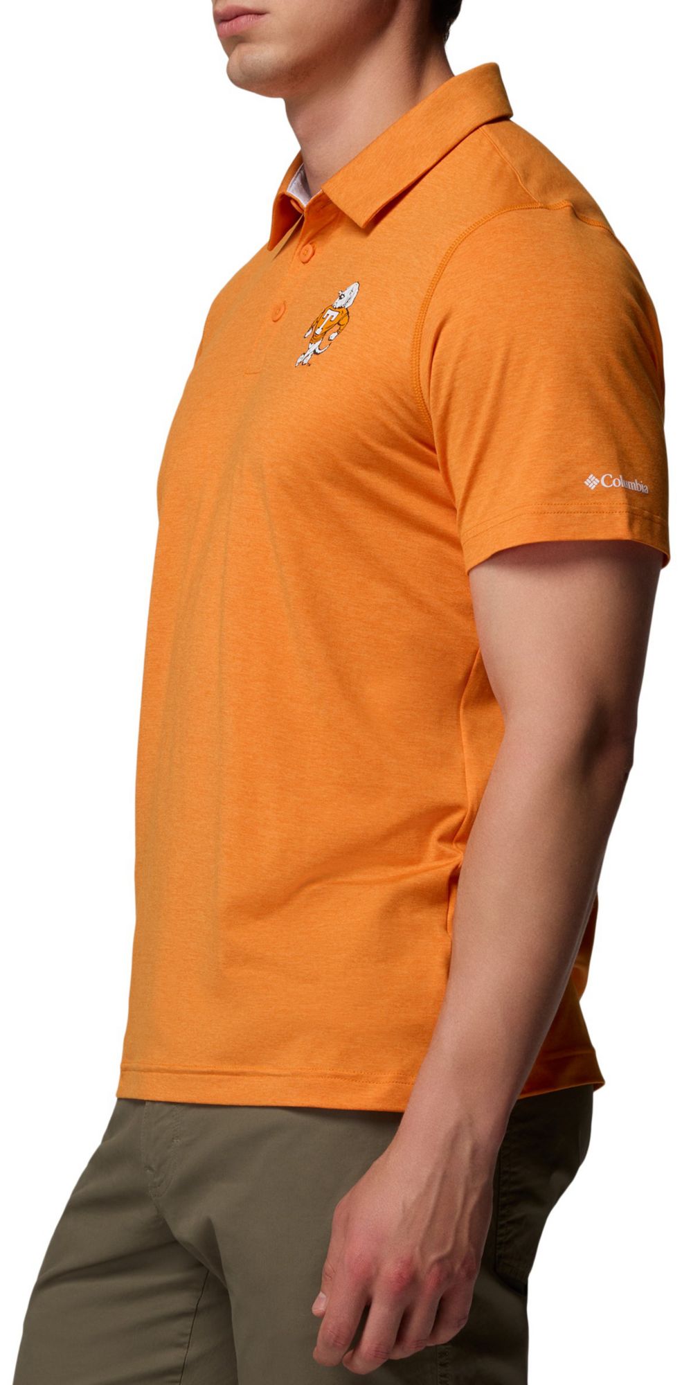 Columbia Men's Tennessee Volunteers Orange Tech Trail Polo product image