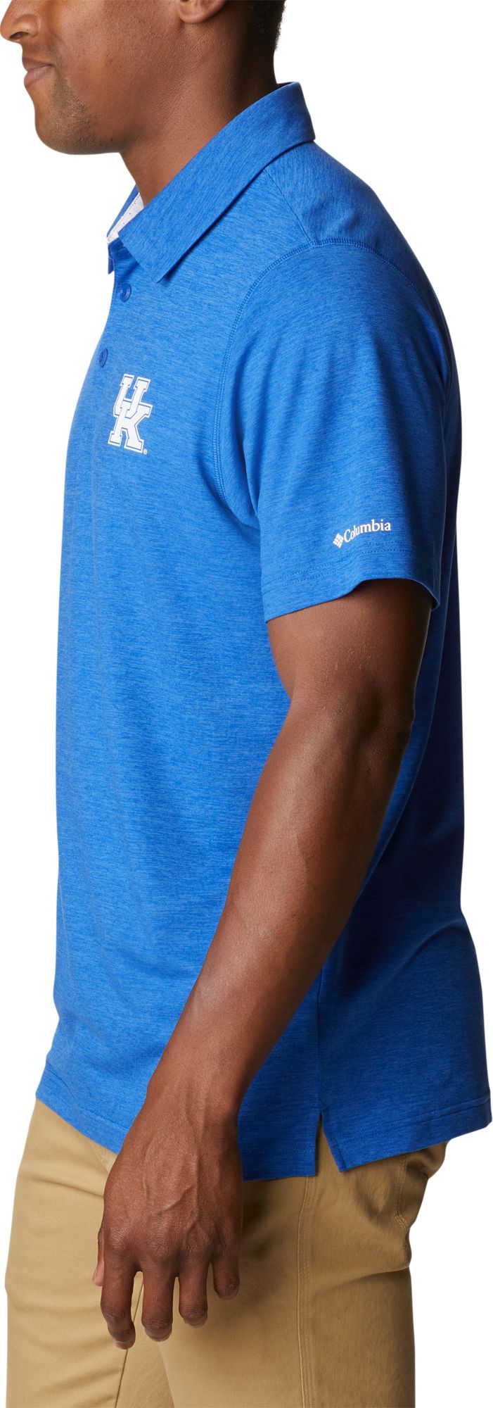 Columbia Men's Kentucky Wildcats Blue Tech Trail Polo product image