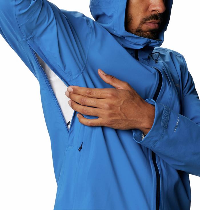 Columbia Men's Omni-Tech Ampli-Dry Full-Zip Shell Rain Jacket Columbia Men's Omni-Tech Ampli-Dry Full-Zip Shell Rain Jacket