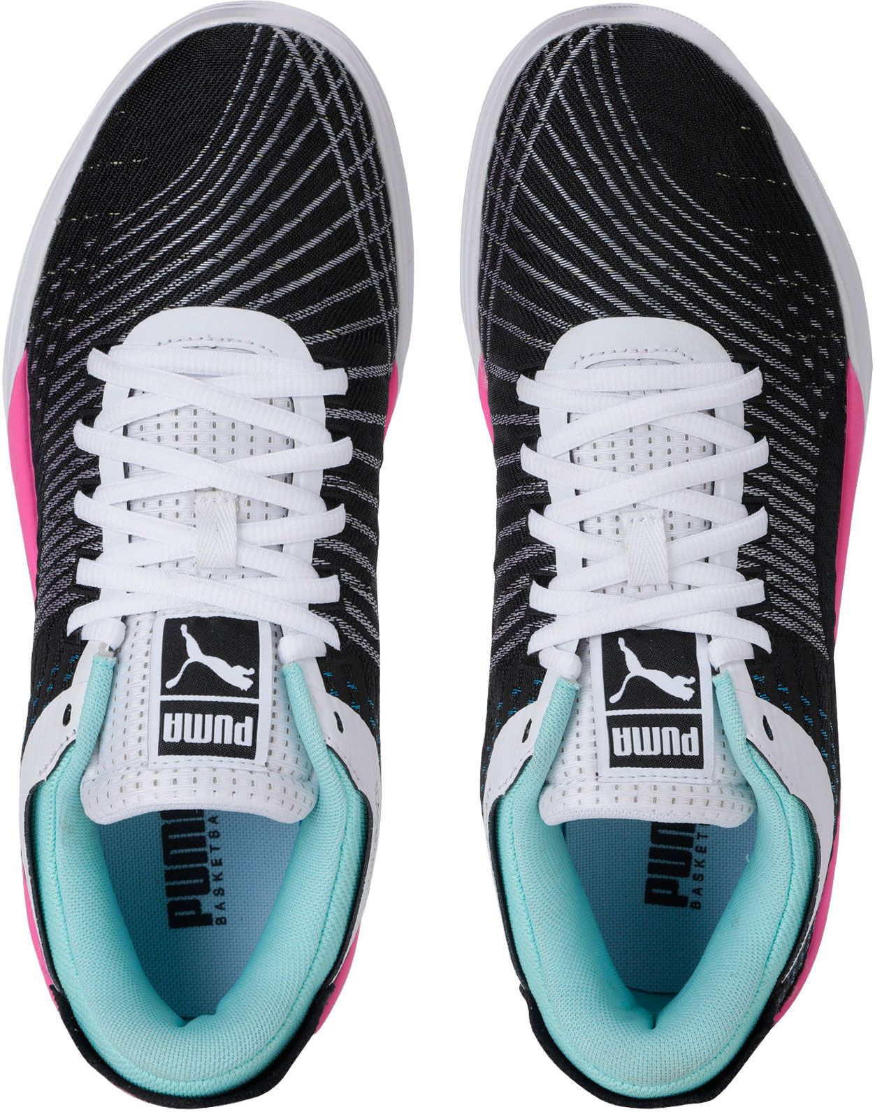 all black puma basketball shoes