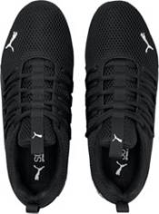 Puma Axelion Linear Lines Black White Men Cross Training Gym Shoes