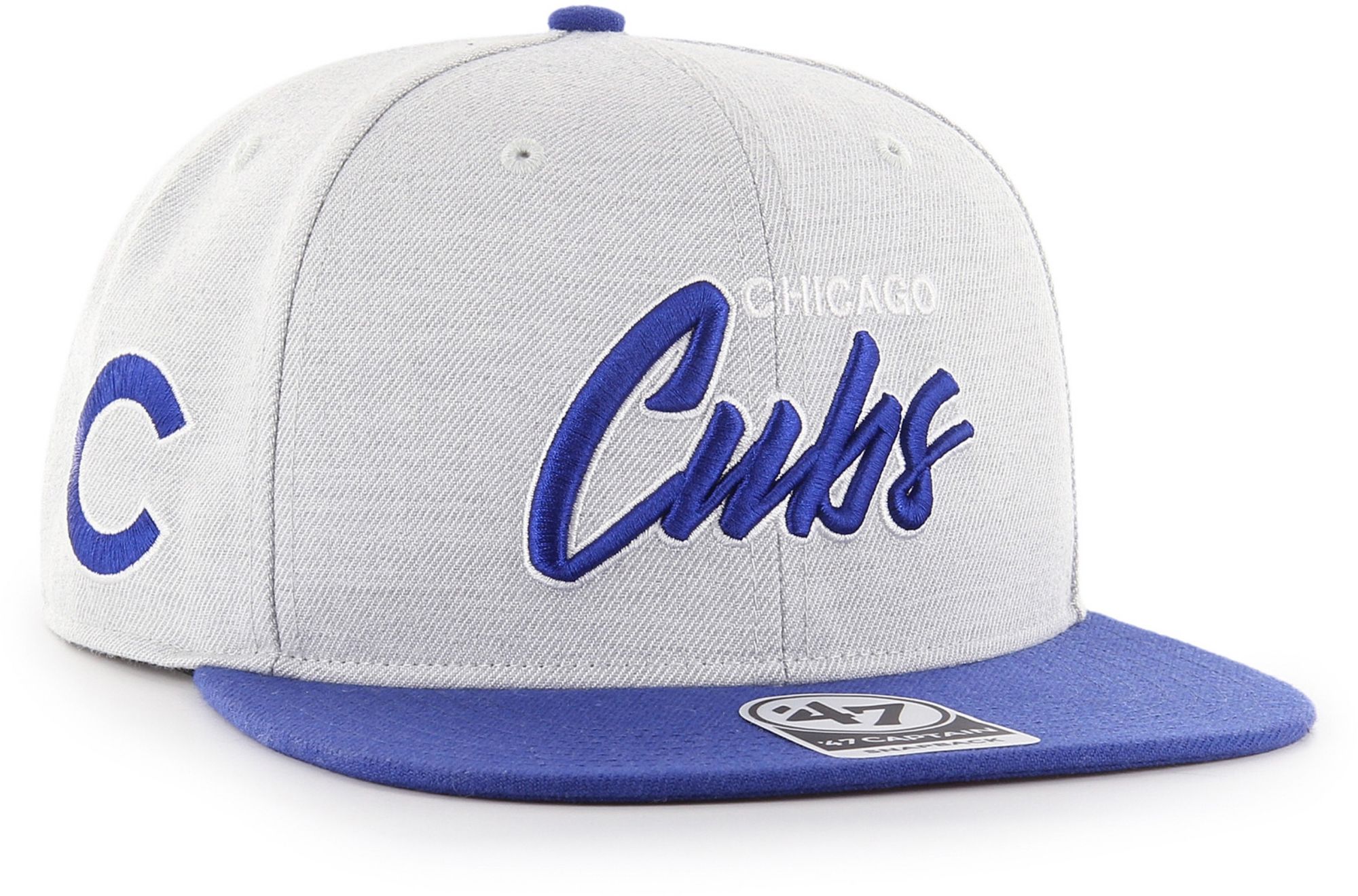 cubs flat cap