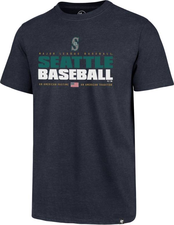 ‘47 Men's Seattle Mariners Navy Club Tee